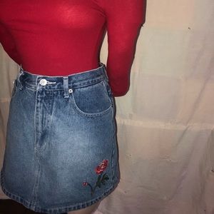 Jean skirt/skort